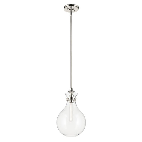 Kichler Laria Pendant Medium 1 Light in Black Finish Model: 52776BK