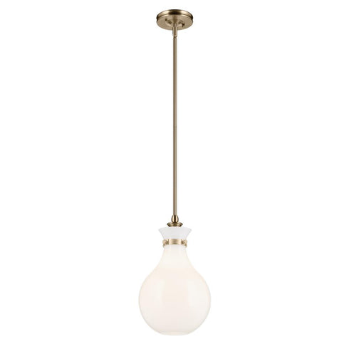 Kichler Laria Pendant Medium 1 Light in Black Finish Model: 52776BK