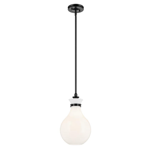Kichler Laria Pendant Medium 1 Light in Black Finish Model: 52776BK