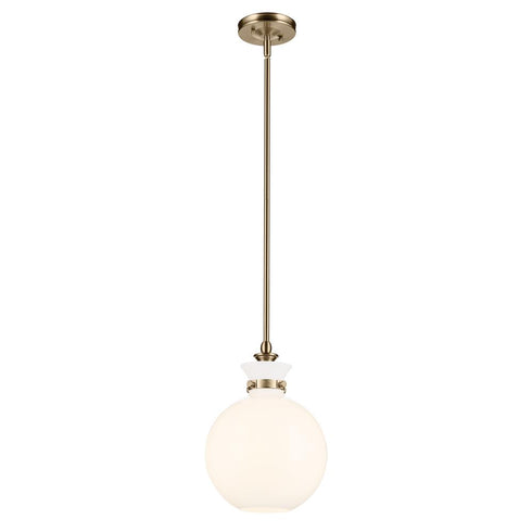 Kichler Laria Pendant Medium 1 Light in Black Finish Model: 52778BK