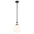 Kichler Laria Pendant Medium 1 Light in Black Finish Model: 52778BK