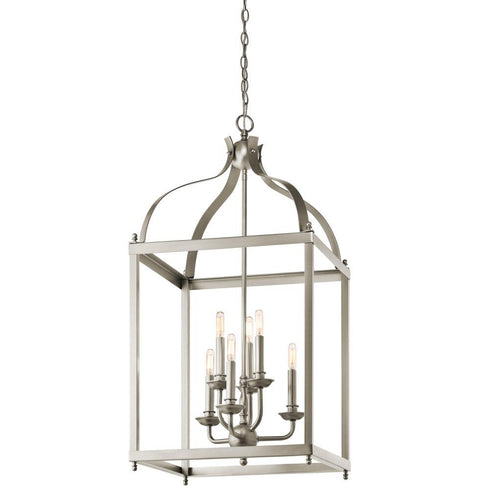 Kichler Larkin 6 Light Foyer Pendant Model: 42568BK