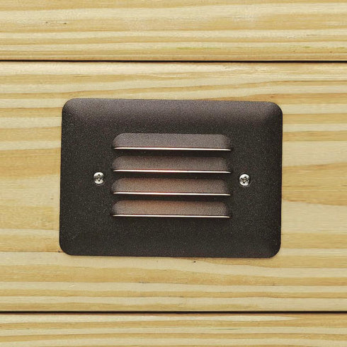 Kichler LED 3000k Louvered Mini Step Light In Model: 15782AZT30R