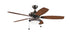 Kichler LED 52 In Canfield Select Fan Model: 300026BSS