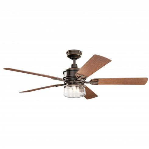 Kichler LED 60 Inch Lyndon Patio Fan Model: 310240DBK