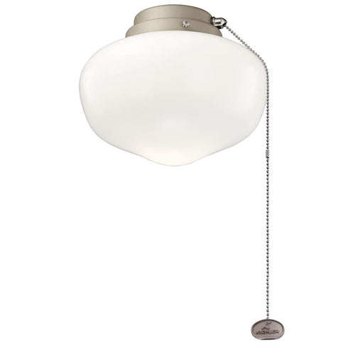 Kichler LED 8 Inch Schoolhouse Light Kit Weathered Model: 380913WSP