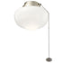 Kichler LED 8 Inch Schoolhouse Light Kit Weathered Model: 380913WSP