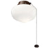 Kichler LED 8 Inch Schoolhouse Light Kit Weathered Model: 380913WSP