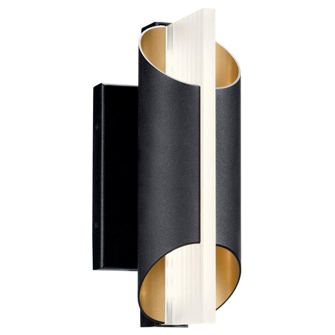 Kichler LED Astalis™ 12 Inch 1 Wall Light With Model: 59076BKTLED