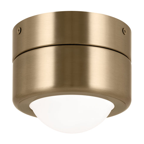 Kichler LED Tibbi 5.5 Inch 1 Light Flush Mount With Model: 52600BK