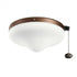 Kichler LED Wet Light Kit Weathered Steel Powder Coat Model: 380010WSP