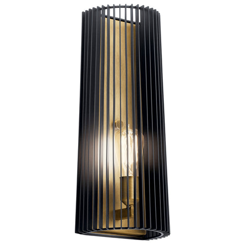 Kichler Linara 1 Light Wall Sconce Model: 44170BK