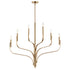 Kichler Livadia Chandelier 6 Light in Black Finish Model: 52673BK