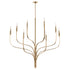 Kichler Livadia Chandelier 8 Light in Black Finish Model: 52675BK