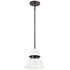 Kichler Lozano 1 Light Outdoor Pendant Model: 59003BK