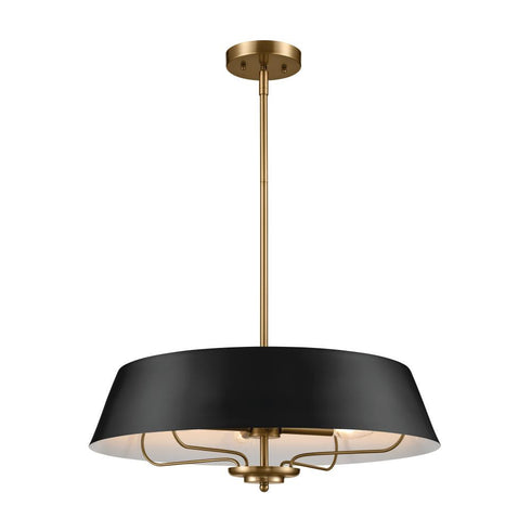 Kichler Luella 4 Light Pendan Semi Flush Model: 52543PN