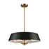 Kichler Luella 4 Light Pendan Semi Flush Model: 52543PN
