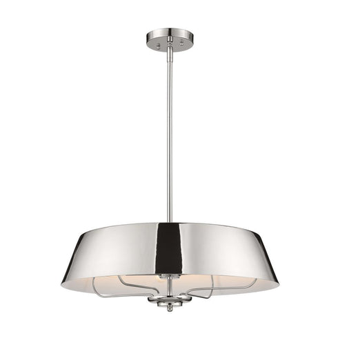 Kichler Luella 4 Light Pendan Semi Flush Model: 52543PN