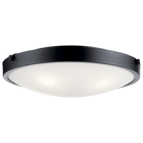 Kichler Lytham™ 4 Light Flush Mount Olde Model: 42276BK