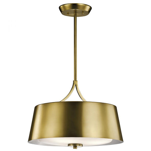 Kichler Maclain 3 Light Pendant Semi Flush Model: 43744NBR