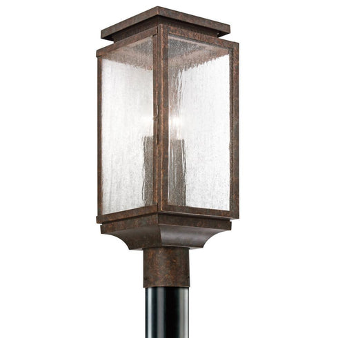 Kichler Manningham 3 Light Outdoor Post Mt Model: 49388OZ
