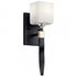 Kichler Marette 1 Light Wall Sconce Model: 55000BK