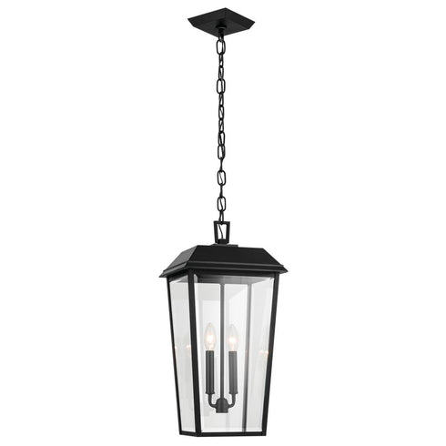 Kichler Mathus Outdoor Pendant 2 Light in Black Textured Finish Model: 59122BKT