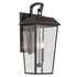 Kichler Mathus Outdoor Wall 2 Light in Black Textured Finish Model: 59120BKT