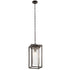 Kichler Mercer 1 Light Outdoor Pendant Model: 59064BSL