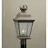 Kichler Mount Vernon 1 Light Outdoor Post Mt Model: 9909OZ