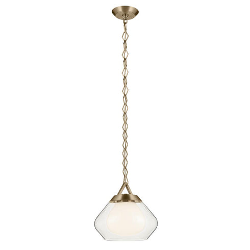 Kichler Nella Pendant Medium 1 Light in Black Finish Model: 52782BK