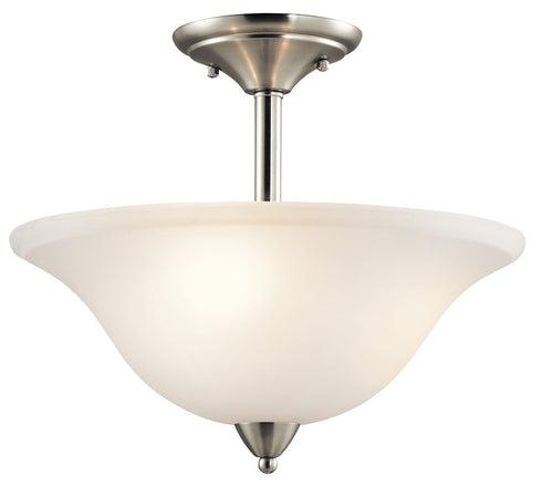 Kichler Nicholson 3 Light Semi Flush Model: 42879NI