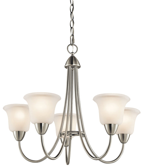 Kichler Nicholson 5 Light Chandelier Model: 42884NI