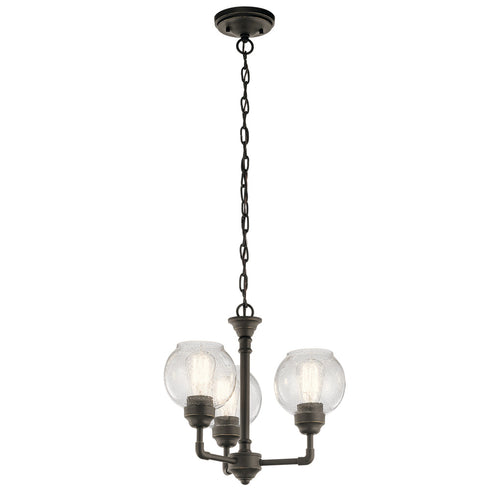 Kichler Niles 3 Light Chandelie Semi Flush Model: 43992OZ