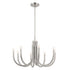 Kichler Odensa Chandelier 8 Light in Black Finish Model: 52550BK