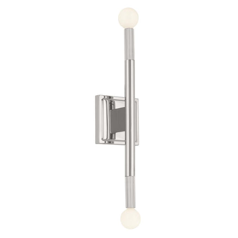 Kichler Odensa Wall Sconce 2 Light in Black Finish Model: 52556BK