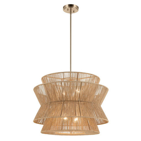 Kichler Ophira Pendant 4 Light in Bronze Finish Model: 52735CPZ