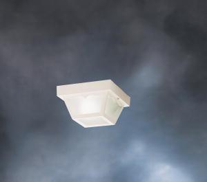 Kichler Outdoor Plastic Fixtures 1 Light Outdoor Ceiling Model: 9320BK