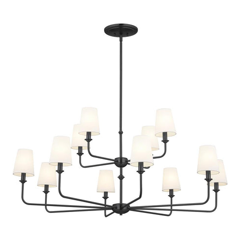 Kichler Pallas 12 Light Chandelier Model: 52518PN