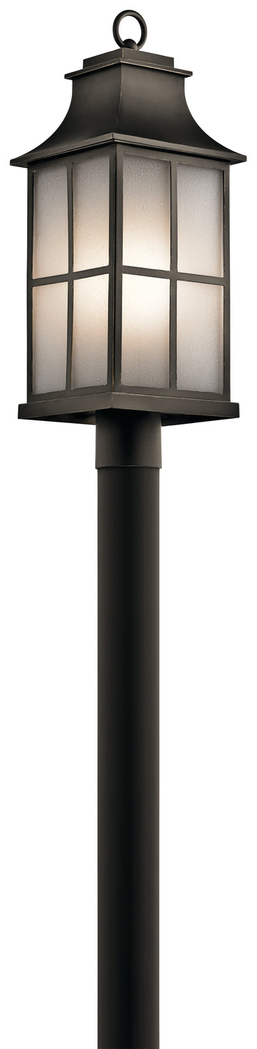 Kichler Pallerton Way 1 Light Outdoor Post Mt Model: 49583OZ