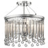 Kichler Piper 3 Light Semi Flush Model: 43726CH