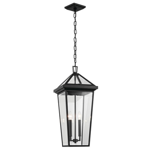 Kichler Regence Outdoor Pendant 2 Light in Black Textured Finish Model: 59130BKT