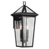 Kichler Regence Outdoor Wall 2 Light in Black Textured Finish Model: 59126BKT