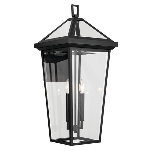 Kichler Regence Outdoor Wall 2 Light in Black Textured Finish Model: 59127BKT