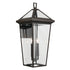 Kichler Regence Outdoor Wall 2 Light in Black Textured Finish Model: 59127BKT