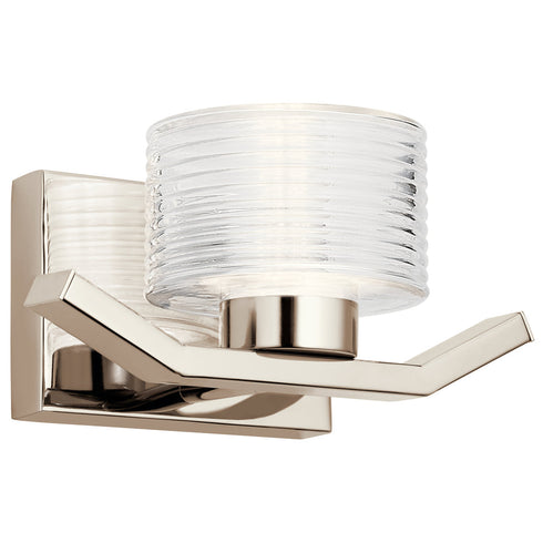 Kichler Ridgewood 1 Light LED Wall Sconce Model: 44349PNLED
