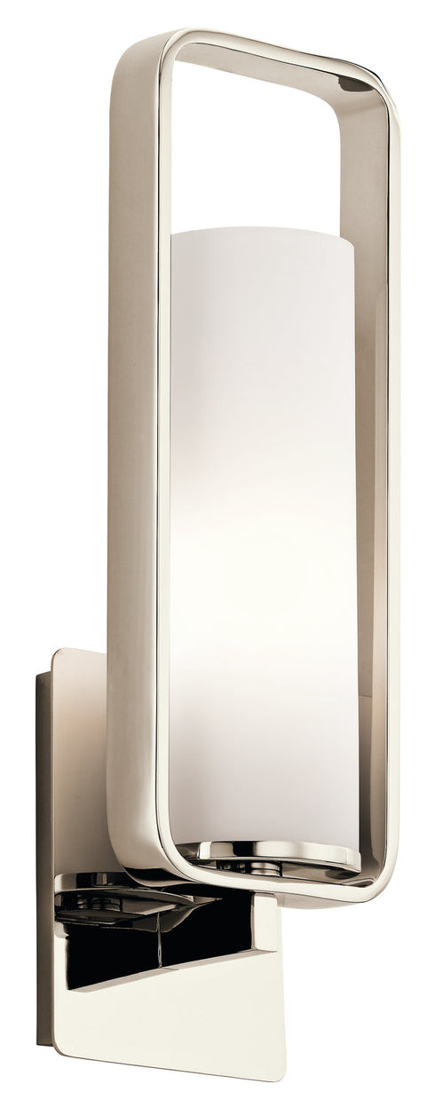 Kichler Ridgewood 1 Light Wall Sconce Model: 43787PN
