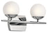 Kichler Ridgewood 2 Light Bath Halogen Model: 45581CH