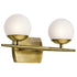 Kichler Ridgewood 2 Light Bath Halogen Model: 45581CH