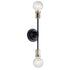 Kichler Ridgewood 2 Light Wall Sconce Model: 43195BK